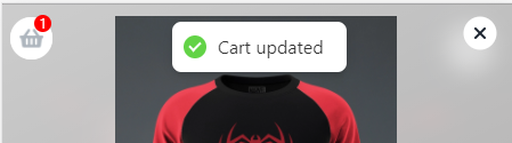 cart update